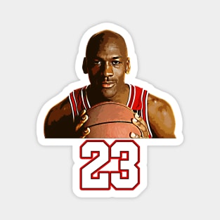 MJ 23 - THE GOAT Magnet