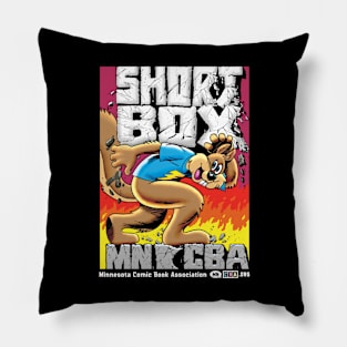 MNCBA Shortbox the Squirrel by Fastner & Larson Pillow