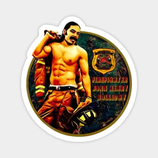 Purgatory Volunteer Fire Dept - Doc Holliday Magnet