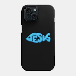 Jesus fish Phone Case