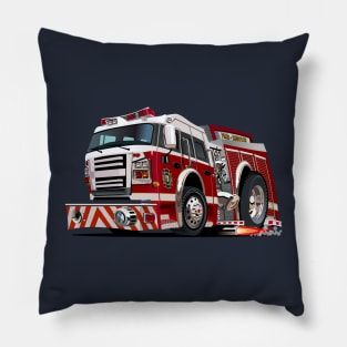 Cartoon firetruck Pillow