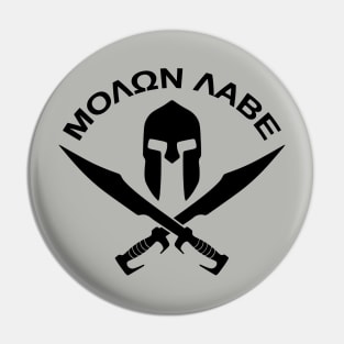 Mod.19 Molon Labe Greek Spartan Pin