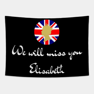 we will miss you elisabeth Tapestry