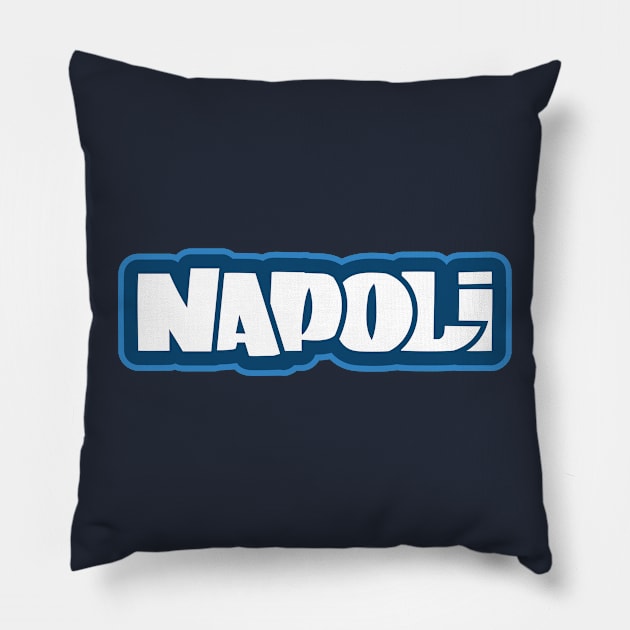 Napoli Pillow by lounesartdessin