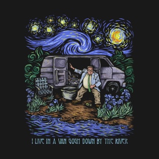 Van Gogh Down By the River T-Shirt