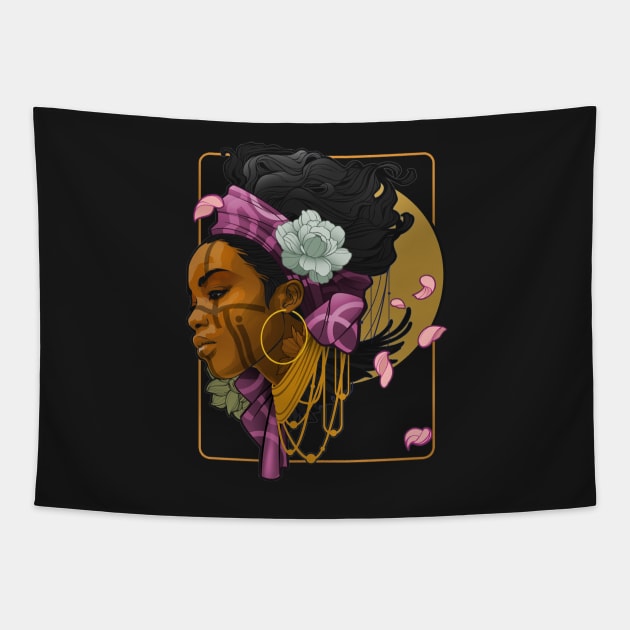 Black Is Beautiful Tapestry by Clifficus