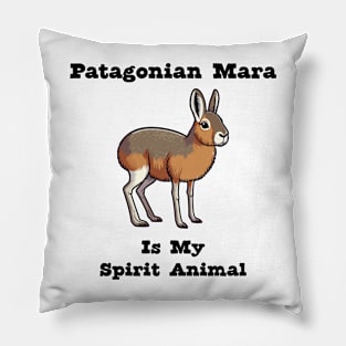 Patagonian Mara Spirit Animal Pillow