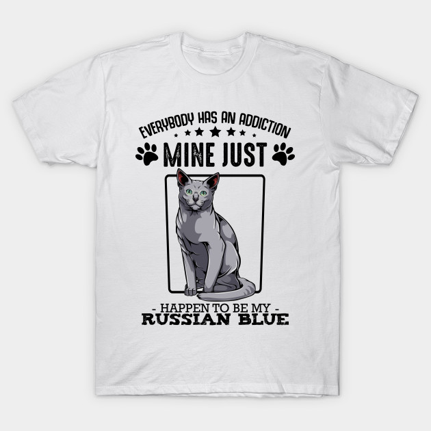 Russian Blue Cat Russian Blue T Shirt Teepublic