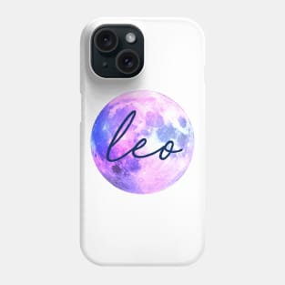 Leo Moon Quote Phone Case