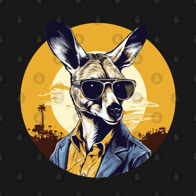 Kangaroo with Sun Glasses by pako-valor
