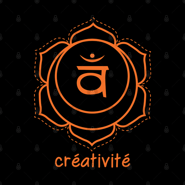 Chakra Sacré - Créativité by BlueZenStudio