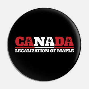 Canada Legal Pin