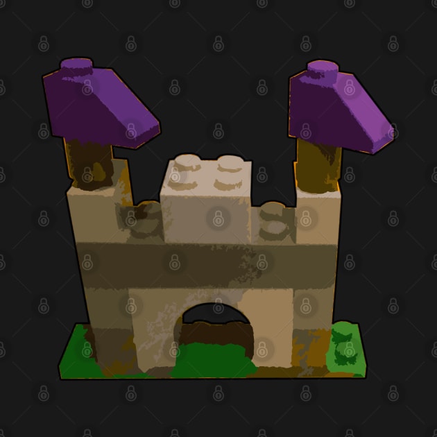 Brick Creations - Castle by druscilla13