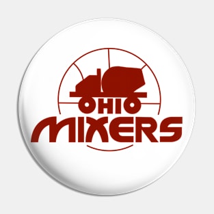 Vintage Ohio Mixers Basketball 1982 Pin