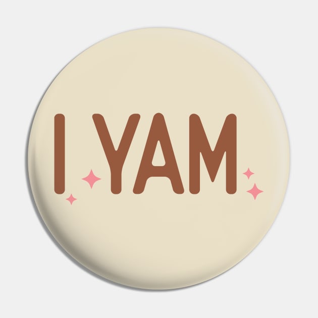 I Yam Pin by Erin Decker Creative