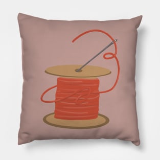 Needle and Thread Pillow