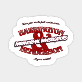 Harrington & Henderson Red Logo Magnet