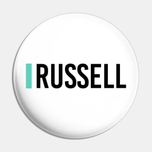 George Russell Driver Name - 2022 Season #2 Pin