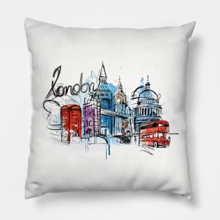 London City Art Pillow