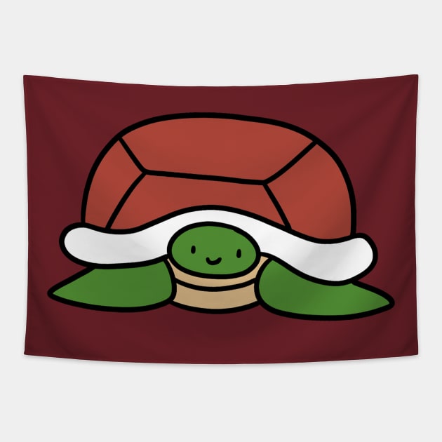 Turtle Blob Tapestry by saradaboru