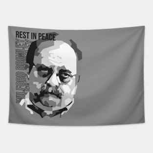 Rest In Peace Wilford Brimley On Skintone Tapestry