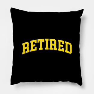 Retired Pillow