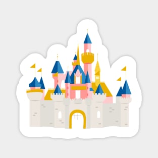 California Castle Magnet