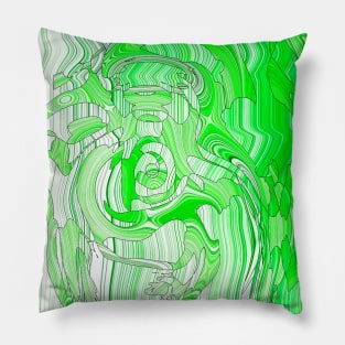 Digital abstract art 3.18 Pillow