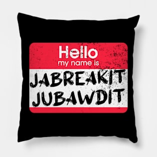 Impractical Jokers - Name Game - Jabreakit Jubawdit Pillow