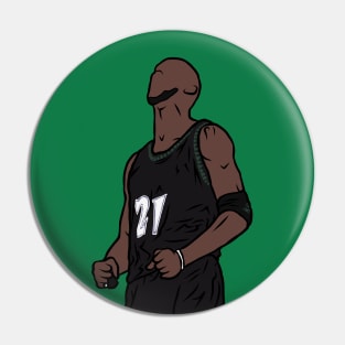 Kevin Garnett Celebration Pin