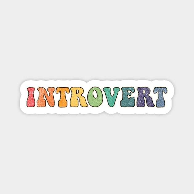 Introvert Magnet by LemonBox