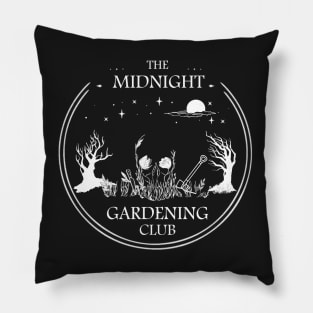 The Midnight Gardening Club Pillow