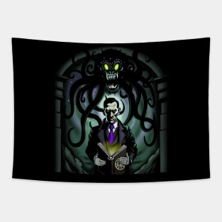 H P Lovecraft Tapestry