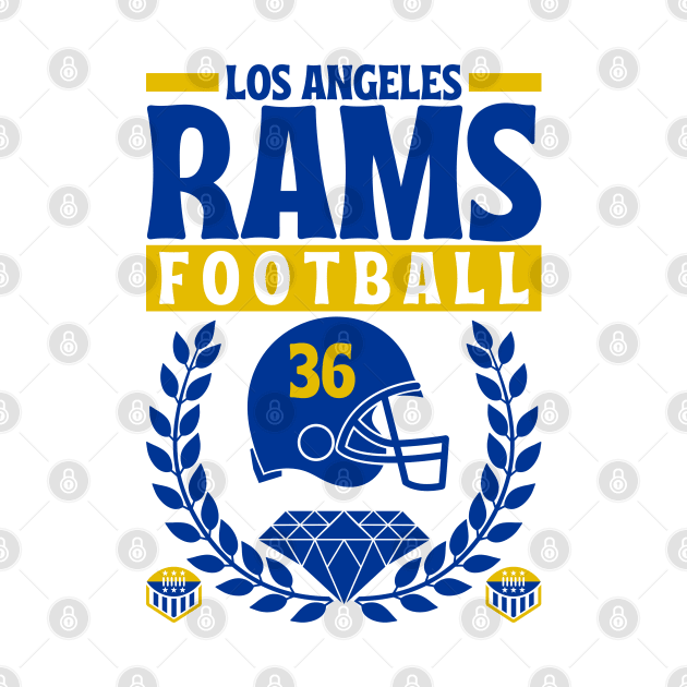 Los Angeles Rams 1936 Football Edition 2 by Astronaut.co