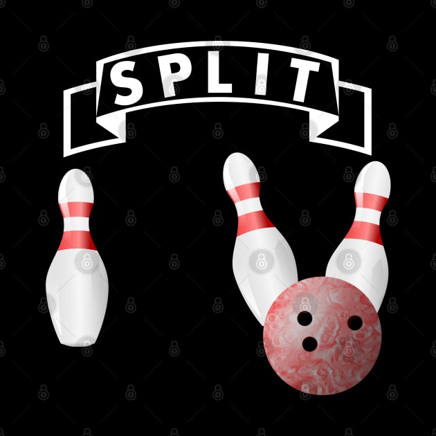 Ten Pin bowling split by mailboxdisco