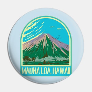 Mauna Loa Hawaii Pin