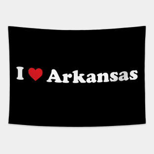 I ❤️ Arkansas Tapestry