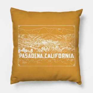 1945 Pasadena California Pillow