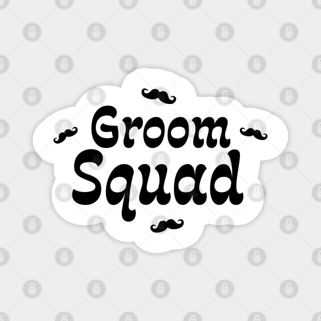 Groom Squad Magnet by TheArtism