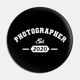 Photographer Est. 2020 Pin