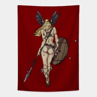 Valkyrie of Ravens Tapestry