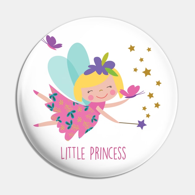 Fairy Princess Pin by tfinn