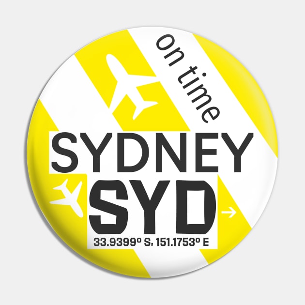 Airport Sydney Pin by Woohoo