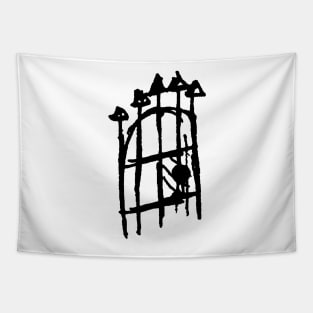 Dark and Gritty Gate Tapestry