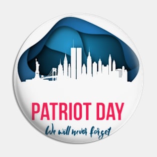 Patriot day gift Pin