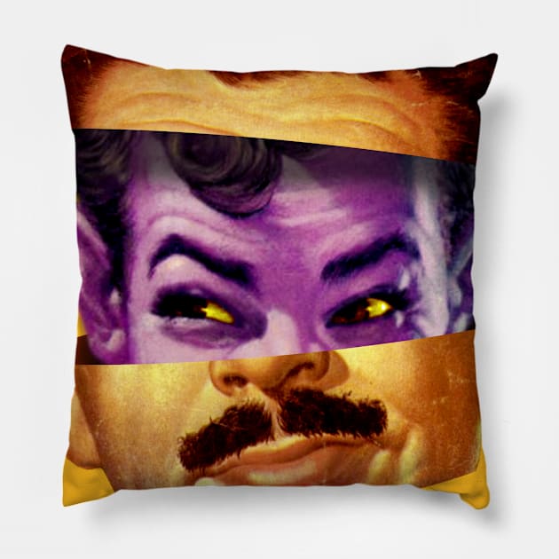 Purple Man Pillow by tomburns