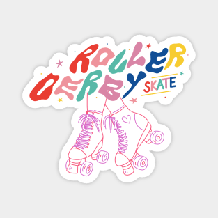 Roller derby skate Magnet