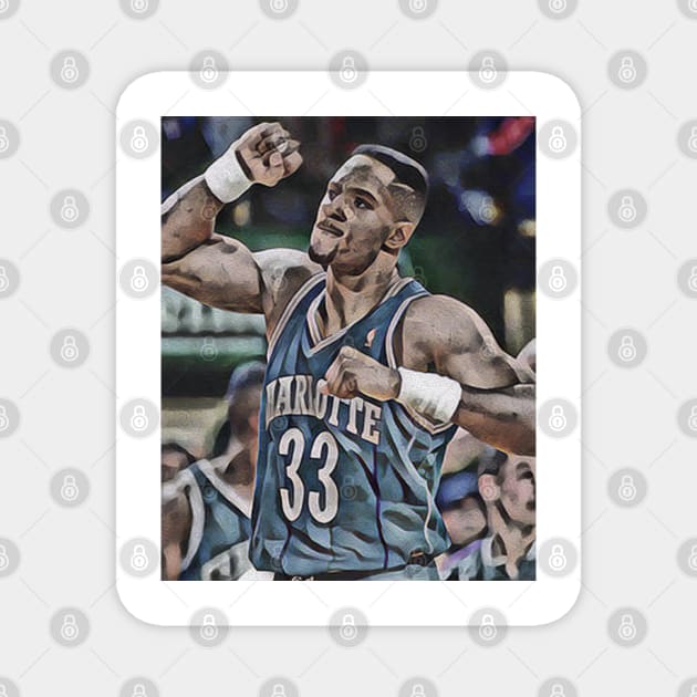 alonzo mourning Magnet by sepuloh