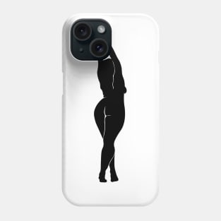 woman silhouette Phone Case