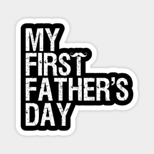 Mens First Father's Day Present Beer Baby Bottle New Daddy 2022 Magnet